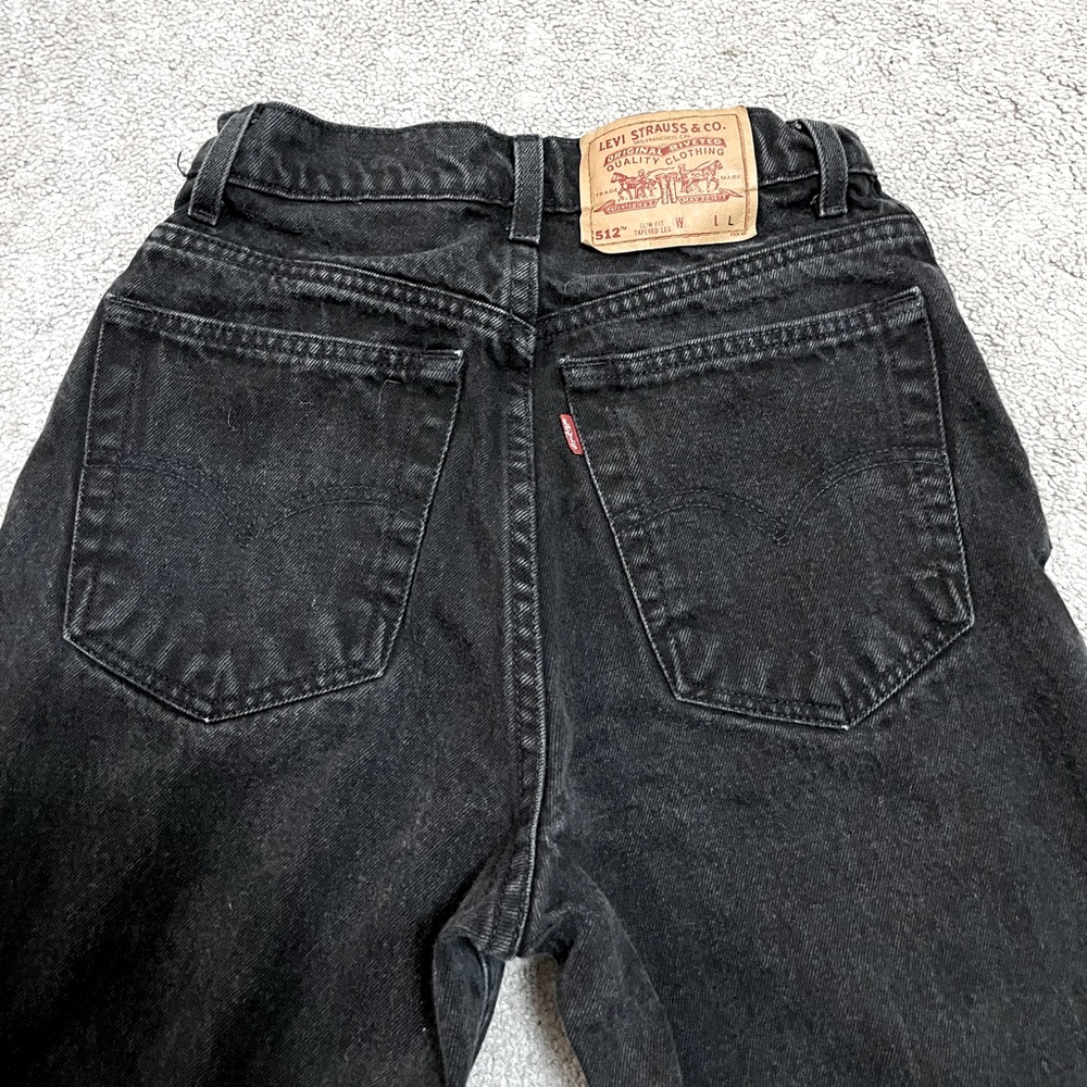 Vintage black 512 Levi’s